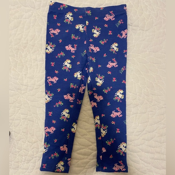 3 Pack 24 Month New Pants (2 pairs of leggings & 1 pair of jeans) -Monkey Bars - Picture 4 of 7